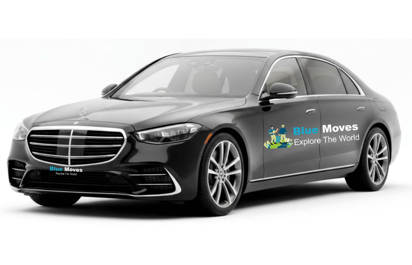 Mercedes Benz S Class Blue Moves